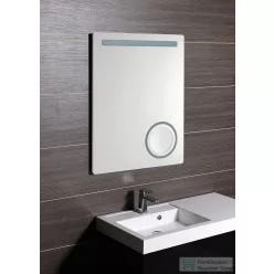   Sapho WEGA tükör beépített kozmetikai tükörrel LED világítással 60x80 MIRL2
