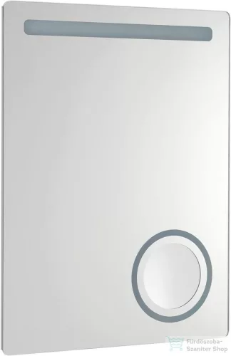 Sapho WEGA tükör beépített kozmetikai tükörrel LED világítással 60x80 MIRL2