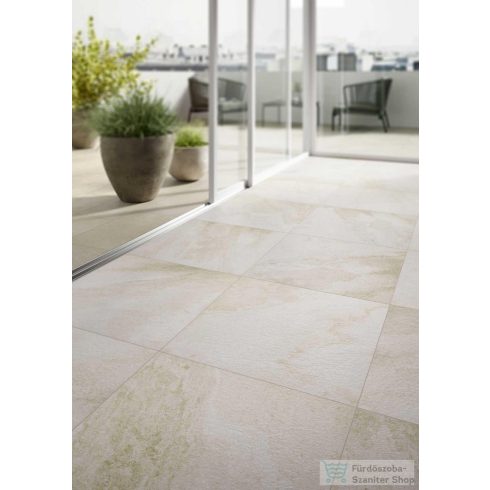 Marazzi Mystone Quarzite Beige Rett. 60x60 cm-es padlólap MLGR