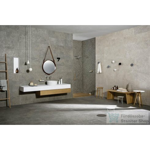Marazzi Mystone Gris Fleury Taupe Rett.60x120 cm-es padlólap MLGY