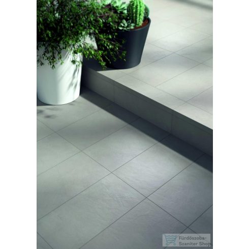 Marazzi Block Grey Strutturato Rett. 30x60 cm-es padlólap MLK0