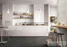 Marazzi Mystone Silverstone Nero Rett.30x120 cm-es padlólap MLSP