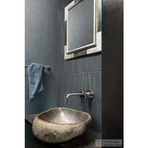 Marazzi Cementum Wall Struttura 3D Contact Indigo Rett.40x120 cm-es falicsempe,MM5Z
