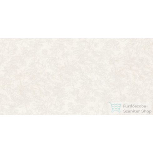 Marazzi Mystone Berici Bianco Decoro Flora Rett.60x120 cm-es padlólap,MM7U