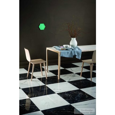 Marazzi Allmarble Statuario Lux Rt 60x60 cm-es padlólap MM9G