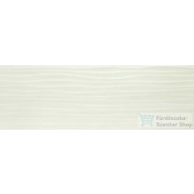   Marazzi Materika Off White Str. Wave 3D Rett. 40x120 cm-es fali csempe MMFV