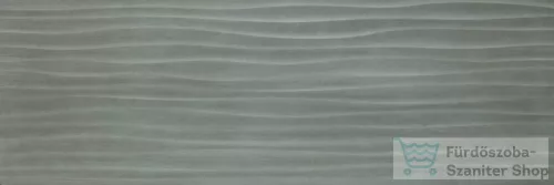 Marazzi Materika Antracite Str. Wave 3D Rett. 40x120 cm-es fali csempe MMFY