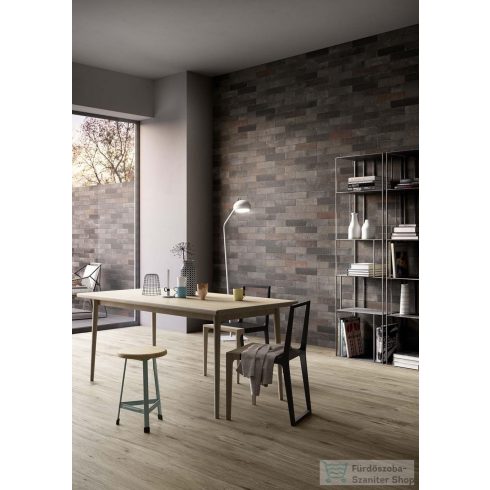 Marazzi Treverktrend Rovere Tortora Rett. 37,5x150 cm-es padlólap MMJ4