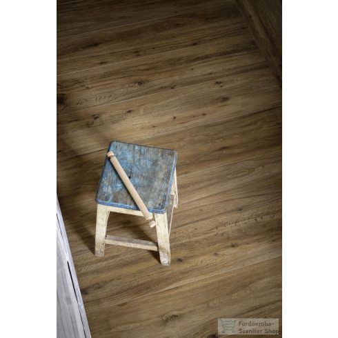 Marazzi Treverktrend Rovere Scuro Rett. 25x150 cm-es padlólap MMJ7