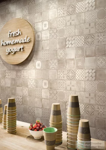 Marazzi Materika Decoro Beige Digitale 40x120 cm-es fali csempe MMJX