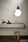 Marazzi Materika Off White Str. Spatula 3D Rett. 40x120 cm-es fali csempe MMN5