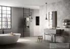 Marazzi Materika Antracite Str. Spatula 3D Rett. 40x120 cm-es fali csempe MMN9