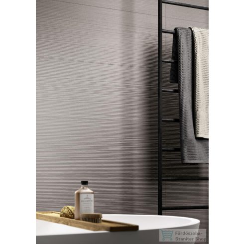 Marazzi Materika Antracite Str. Spatula 3D Rett. 40x120 cm-es fali csempe MMN9