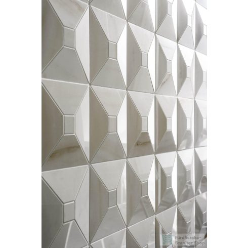 Marazzi Allmarble Lasa Tozzetto 3D Lux 15x15 cm-es dekorcsempe MMR7