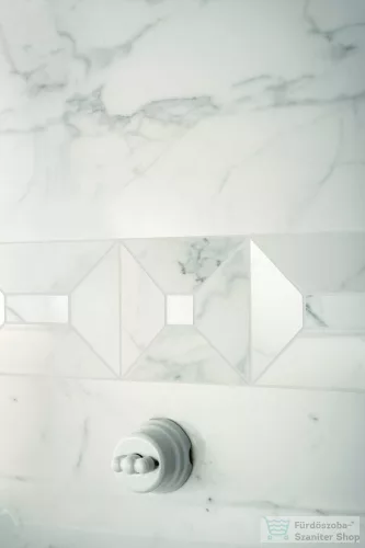 Marazzi Allmarble Statuario Tozzetto 3D Lux 15x15 cm-es dekorcsempe MMR8