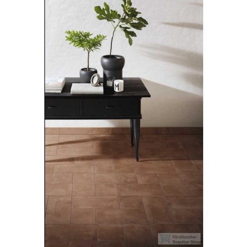 Marazzi Cotti D'italia Marrone 15x15 cm-es padlólap MMYA