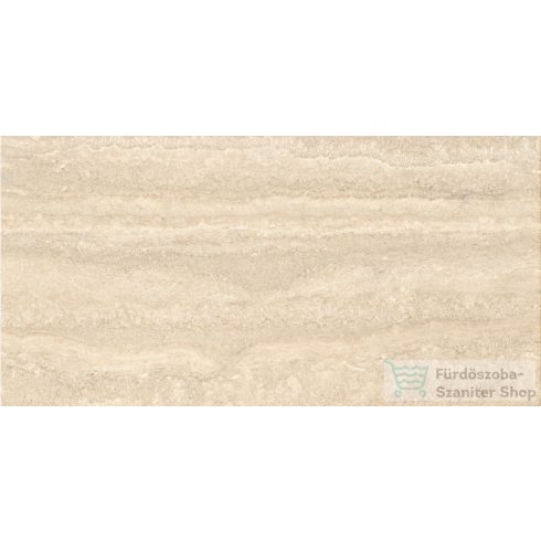 Marazzi Mystone Travertino20 Classico Strutturato Rett.60x120 cm-es padlólap,MN3P