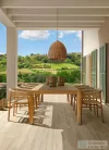 Marazzi Mystone Travertino20 Classico Strutturato Rett.60x120 cm-es padlólap,MN3P