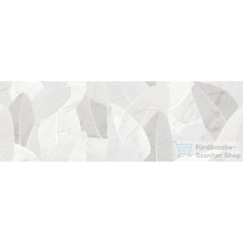Marazzi Fabula Wall Decoro Glam Bianco Rett.33x100 cm-es falicsempe,MN83