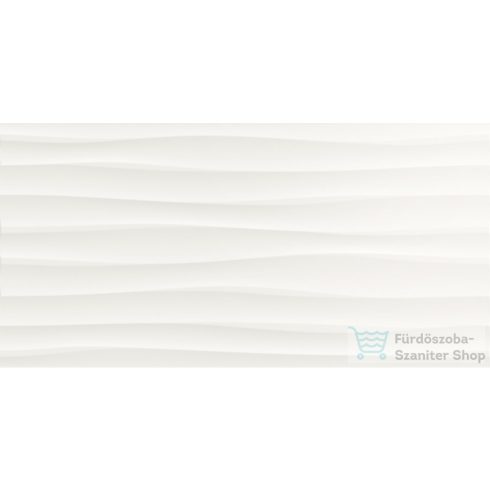 Marazzi Color Code Bianco Str Move 3D Satinato 30x60 cm-es fali csempe MNGC
