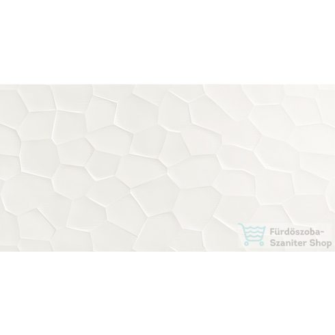 Marazzi Color Code Str Deco Bianco 3D Satinato 30x60 cm-es fali csempe MNYH