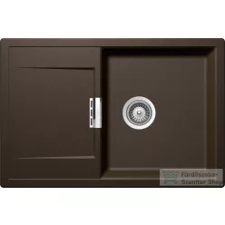   Schock Mono D-100 CRISTADUR® Bronze 765 x 510 mm, gránit kompozit konyhai mosogató, bronzbarna MOND100BRON