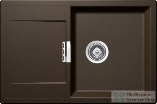 Schock Mono D-100 CRISTADUR® Bronze 765 x 510 mm, gránit kompozit konyhai mosogató, bronzbarna MOND100BRON