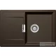 Schock Mono D-100 CRISTADUR® Bronze 765 x 510 mm, gránit kompozit konyhai mosogató, bronzbarna MOND100BRON