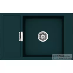   Schock Mono D-100XS CRISTADUR® Ivy 780 x 510 mm, gránit kompozit konyhai mosogató, intenzív sötétzöld MOND100XIVY