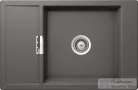 Schock Mono D-100XS CRISTADUR® Silverstone 780 x 510 mm, gránit kompozit konyhai mosogató, sötétszürke MOND100XSILV