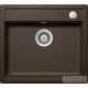 Schock Mono N-100 CRISTADUR® Bronze 570 x 510 mm, gránit kompozit konyhai mosogató, bronzbarna MONN100BRONSA