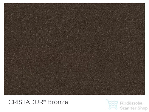 Schock Mono N-100 CRISTADUR® Bronze 570 x 510 mm, gránit kompozit konyhai mosogató, bronzbarna MONN100BRONSA