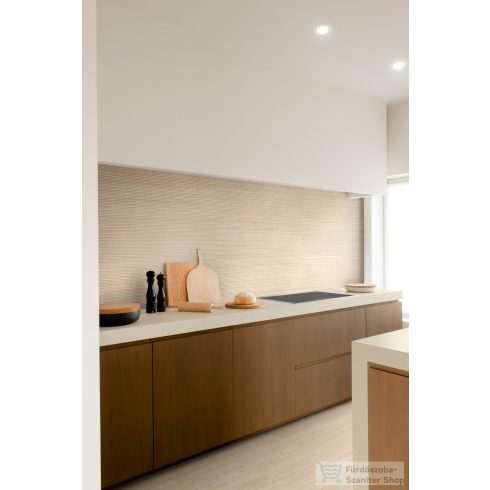 Marazzi Fabula Wall 3D Mikado Travertino Rett.33x100 cm-es falicsempe,MP0K