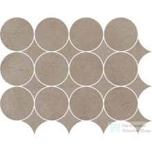   Marazzi Slow Argilla Mosaico Circolare 32,1x41,6 cm-es padlólap,MP2U