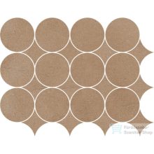   Marazzi Slow Coccio Mosaico Circolare 32,1x41,6 cm-es padlólap,MP2V