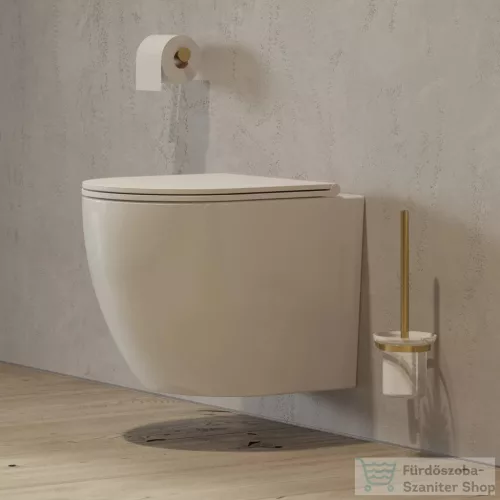 Omnires MODERN PROJEKT WC papír tartó, szálcsiszolt arany színű MP60510GLB