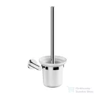 Omnires MODERN PROJEKT fali WC kefe, matt üveg tartóval, króm MP60620CR