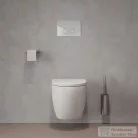 Omnires MODERN PROJEKT fali WC kefe, szálcsiszolt nikkel MP60621NI