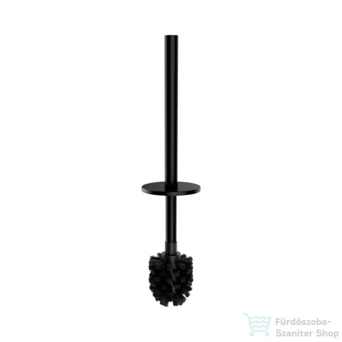 Omnires MODERN PROJEKT álló WC kefe/papír tartó állvány, matt fekete MP60810BL