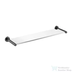   Omnires MODERN PROJEKT 55 cm-es üvegpolc, szálcsiszolt antracit MP60930AT