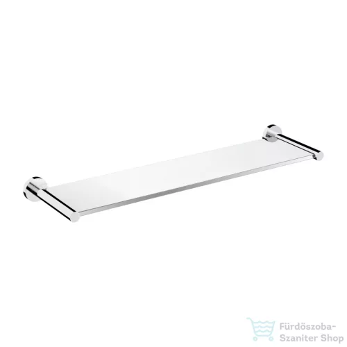 Omnires MODERN PROJEKT 55 cm-es üvegpolc, króm MP60930CR