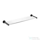 Omnires MODERN PROJEKT 55 cm-es üvegpolc, szálcsiszolt grafit MP60930GR
