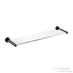   Omnires MODERN PROJEKT 55 cm-es üvegpolc, szálcsiszolt grafit MP60930GR