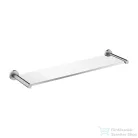 Omnires MODERN PROJEKT 55 cm-es üvegpolc, szálcsiszolt nikkel MP60930NI