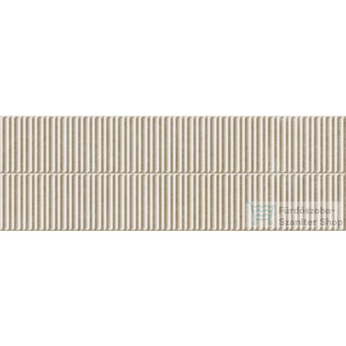 Marazzi ROOM WALL Taupe 3D Match Rett. 30x90 cm-es falicsempe, MP6A