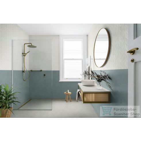 Marazzi FLORA Azzurro Rett. 30x90 cm-es falicsempe, MP7Z