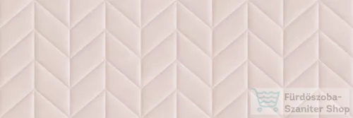 Marazzi FLORA Rosa Struttura 3D Spike Rett. 30x90 cm-es falicsempe, MP82