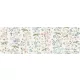 Marazzi FLORA Decoro Lawn Touch Rett. 30x90 cm-es falicsempe, MP86