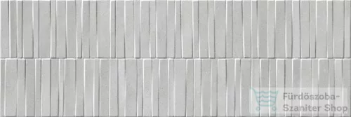 Marazzi SLOW WALL Str.3D Dash Rett. Cromo 40x120 cm-es falicsempe , MPCD