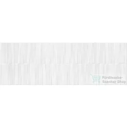   Marazzi SLOW WALL Str.3D Dash Rett. Gesso 40x120 cm-es falicsempe , MPCE